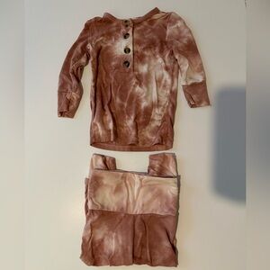 LouLou & company pajamas 0-3 months